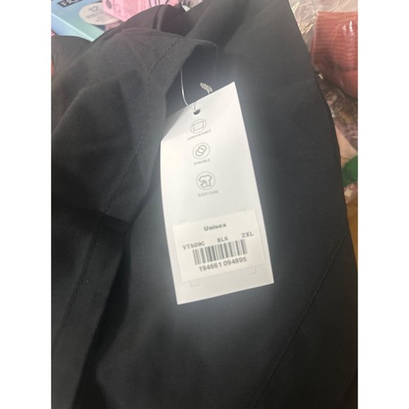 Vital Threads Men and Women Scrubs Set V-Neck Top & Drawstring Pant VT509C Size - Picture 7 of 8